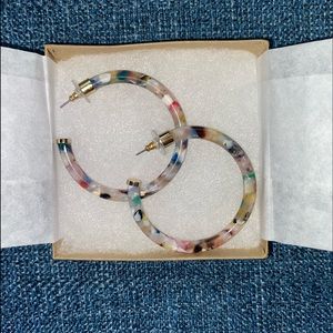 LOFT hoop earrings